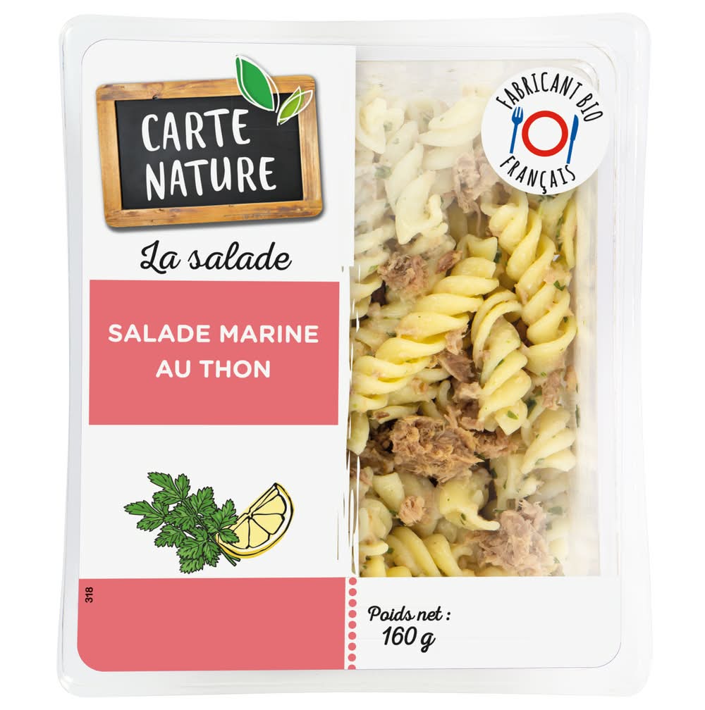 Carte Nature - Salade marine au thon (160g)
