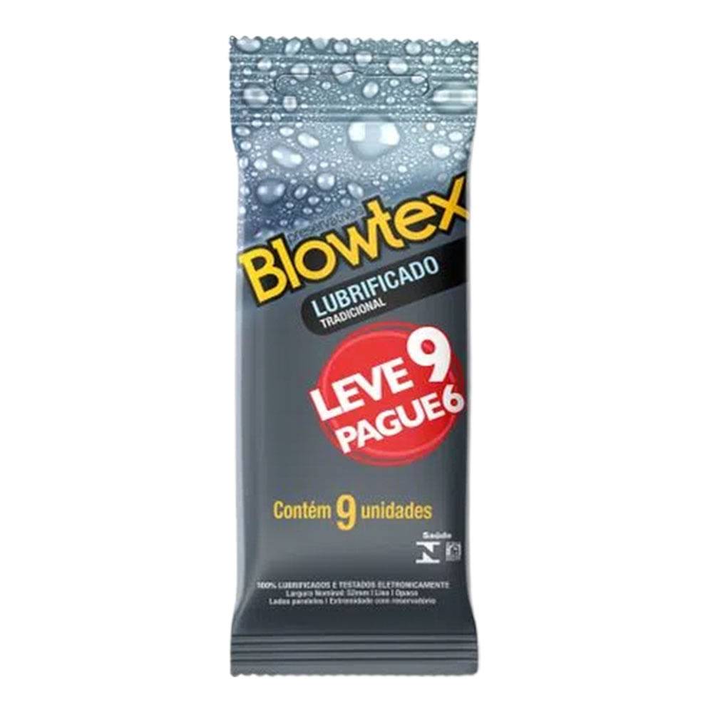 Blowtex · Preservativo lubrificado tradicional (9 un)