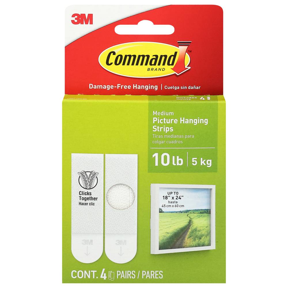 Command Medium Picture Hanging Strips