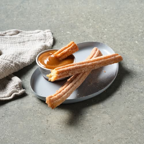 Two Churros & Dulce De Leche (V)