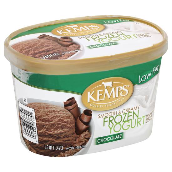 Kemps Low Fat Smooth & Creamy Chocolate Frozen Yogurt