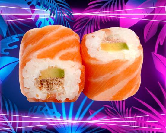 Saumon Roll / Thon cuit avocat (x6)