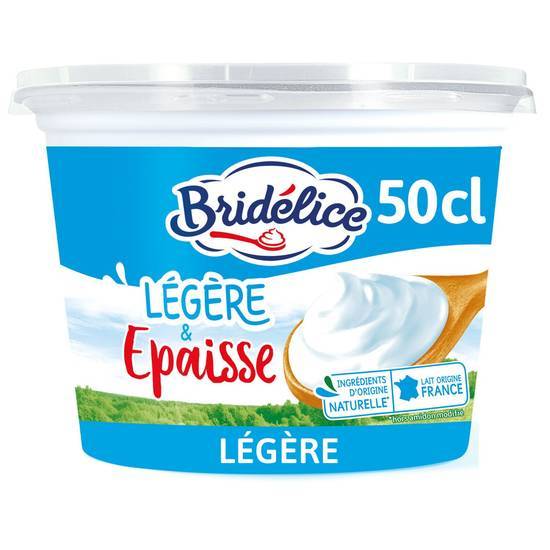 Bridélice - Crème légère et épaisse 15% mat.gr.