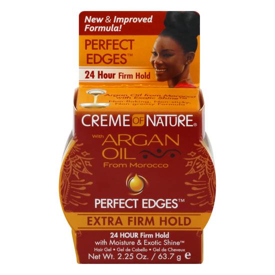 Creme Of Nature Argan Perfect Edge Control Gel Extra Firm Hold
