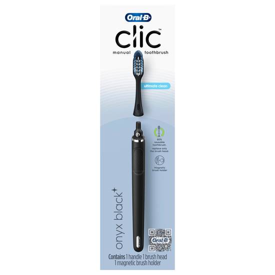 Oral-B Clic Manual Toothbrush With Magnetic Holder (1 ct)