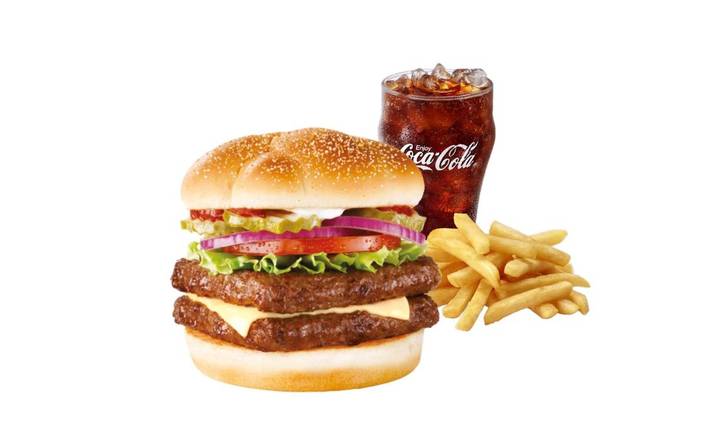 1/2 lb DOUBLE CLASSIC COMBO