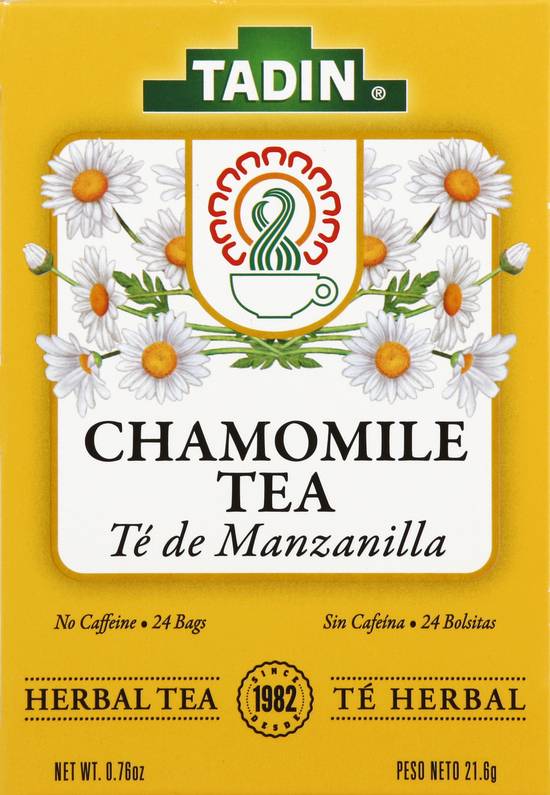 Tadin Chamomile Tea (24 pack, 0.03 oz)