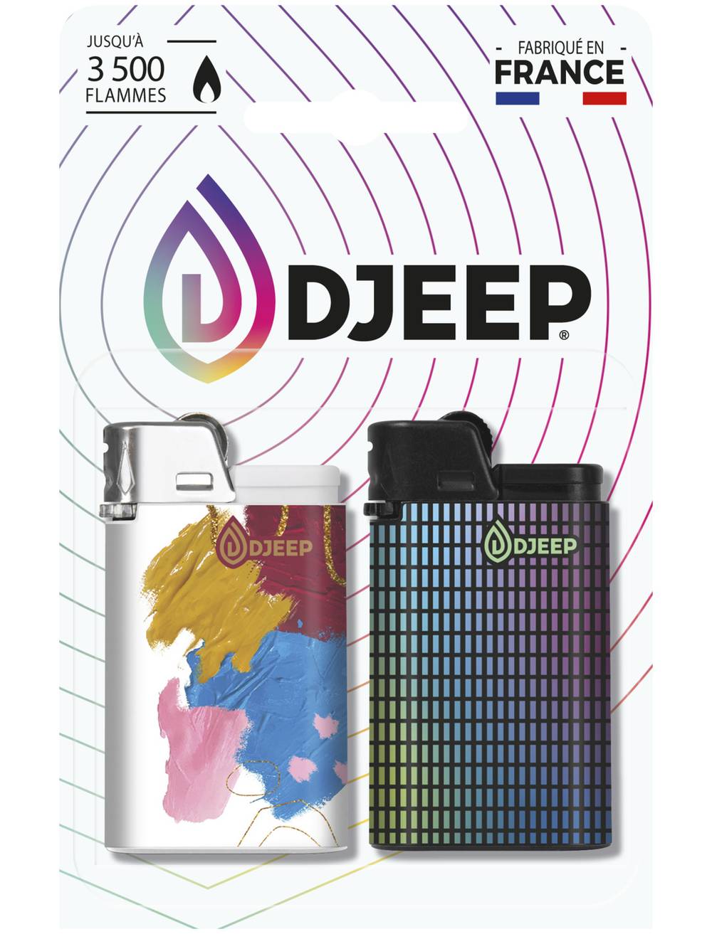 Djeep - Briquet à pierre 3500 flames (2)