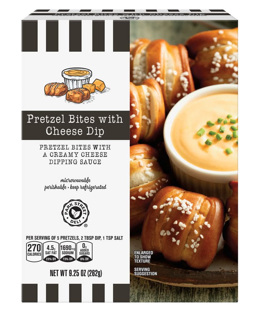 Park Street Deli Pretzel Bites With Cheese Dip (9.25 oz)