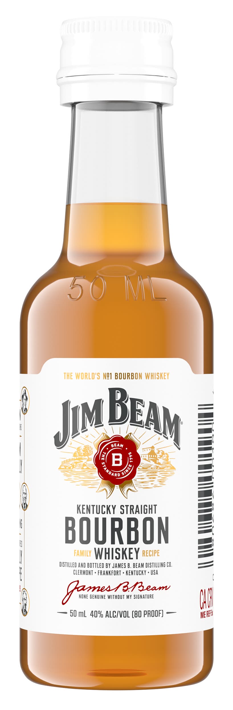 Jim Beam Kentucky Straight Bourbon Whiskey (50 ml)