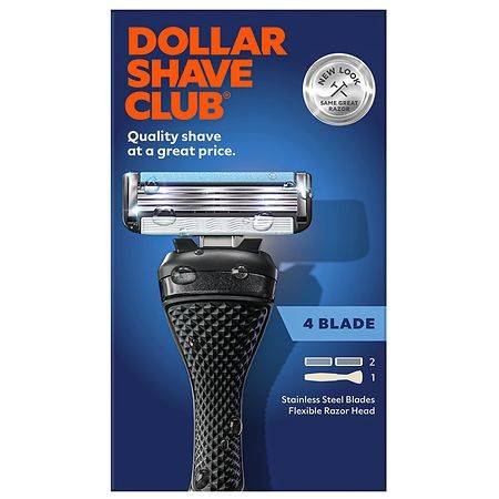 Dollar Shave Club 4-Blade Razor Starter Set - 1.0 set