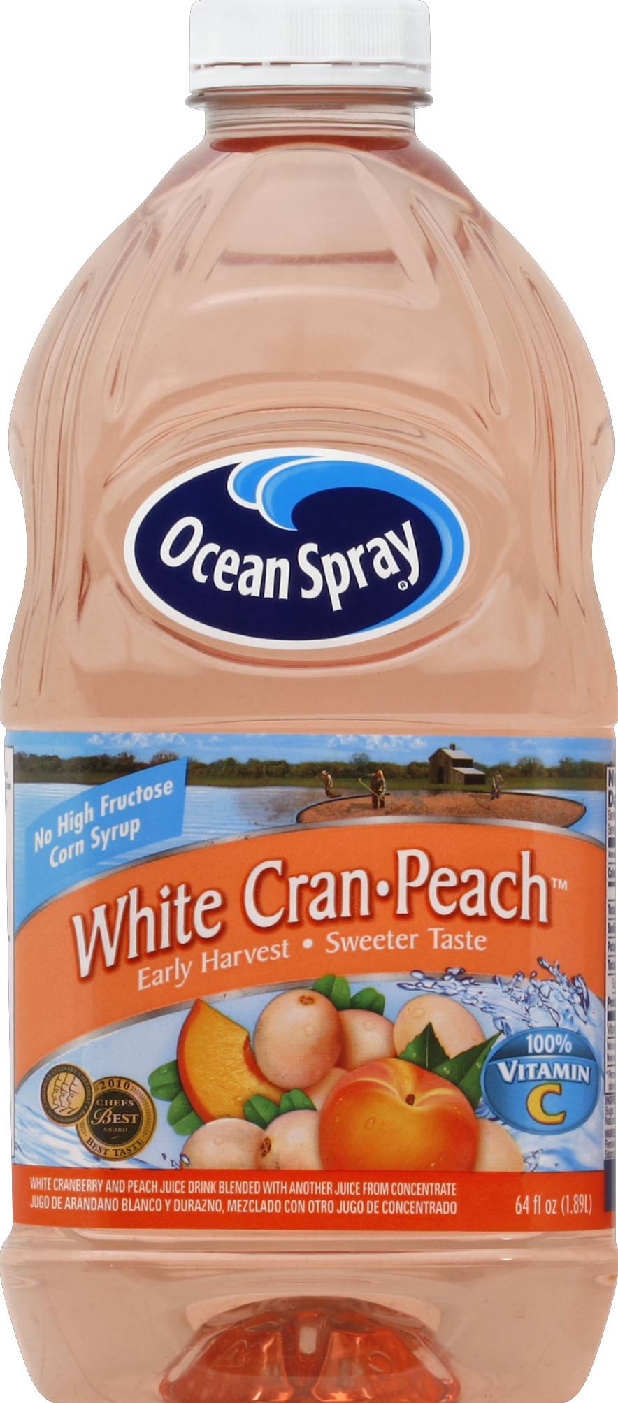 OceanSpray White Cran-Peach Juice Drink (64 fl oz)