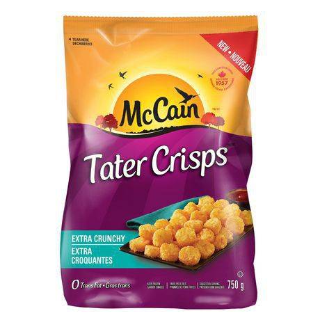 Mccain tater crisps (750 g) - style bistro tater crisps extra crunchy (750 g)
