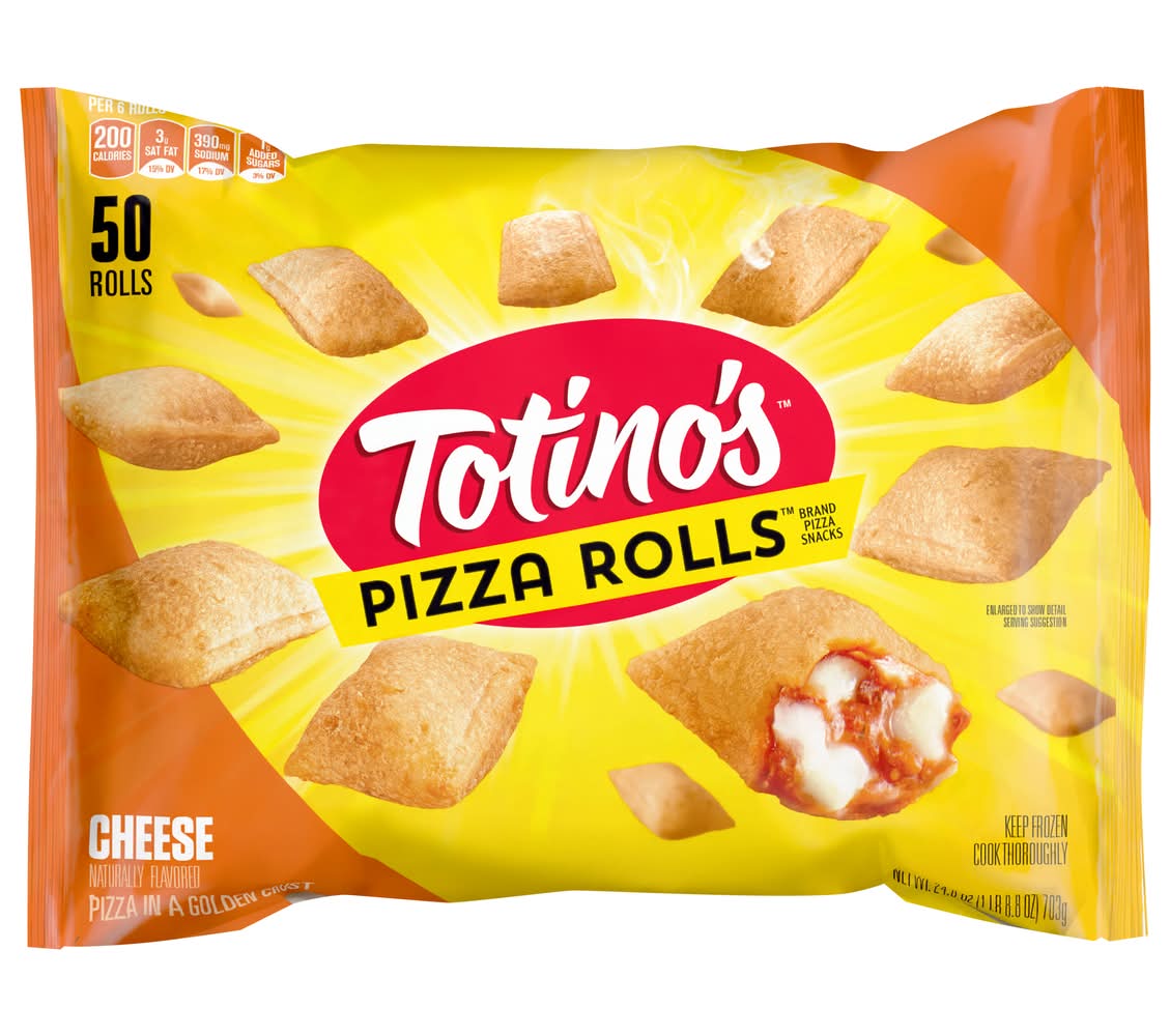 Totino's Pizza Rolls, Cheese (24.8 oz, 50 ct)