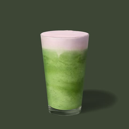 Strawberry Matcha Cloud Frappuccino