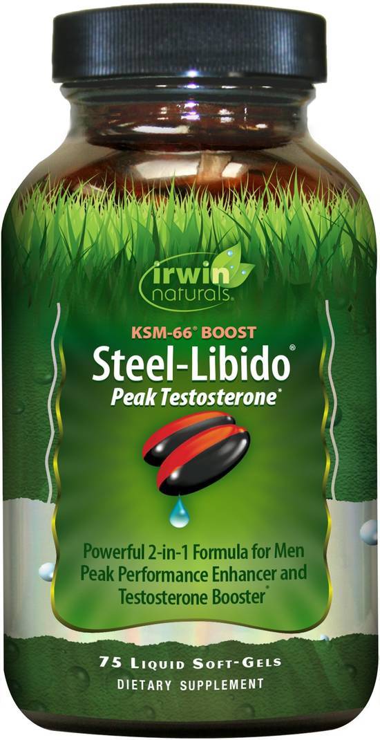 Irwin Naturals Steel-Libido Peak Testosterone, 75CT