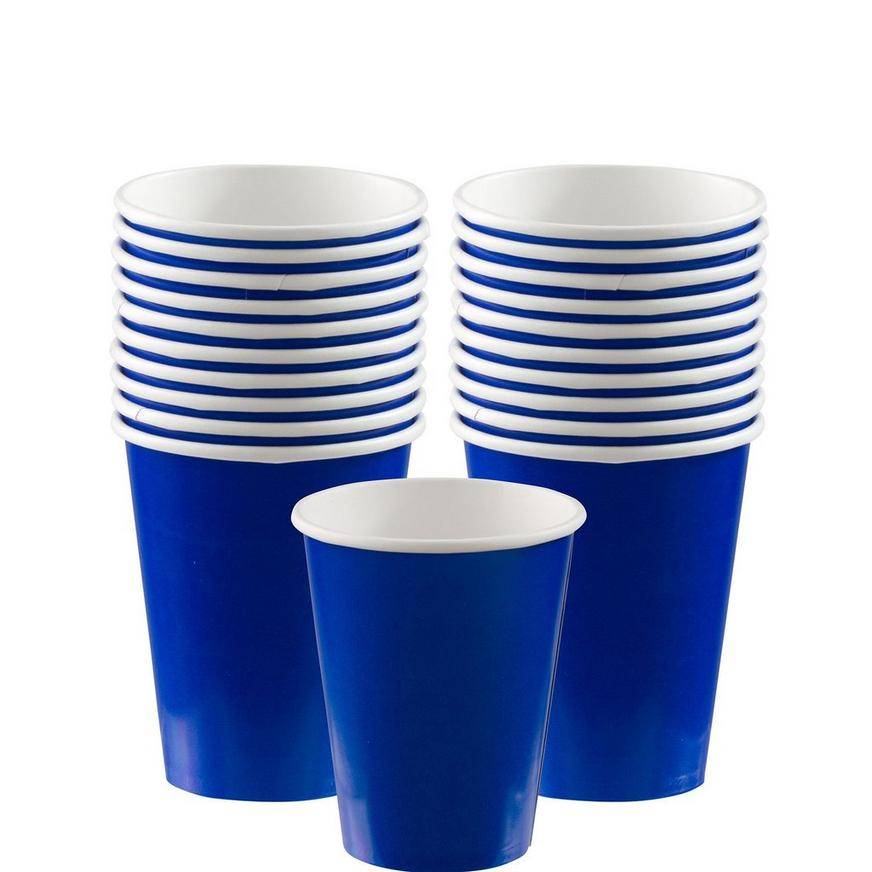 Amscan Bright Royal Blue Cups (20 ct)