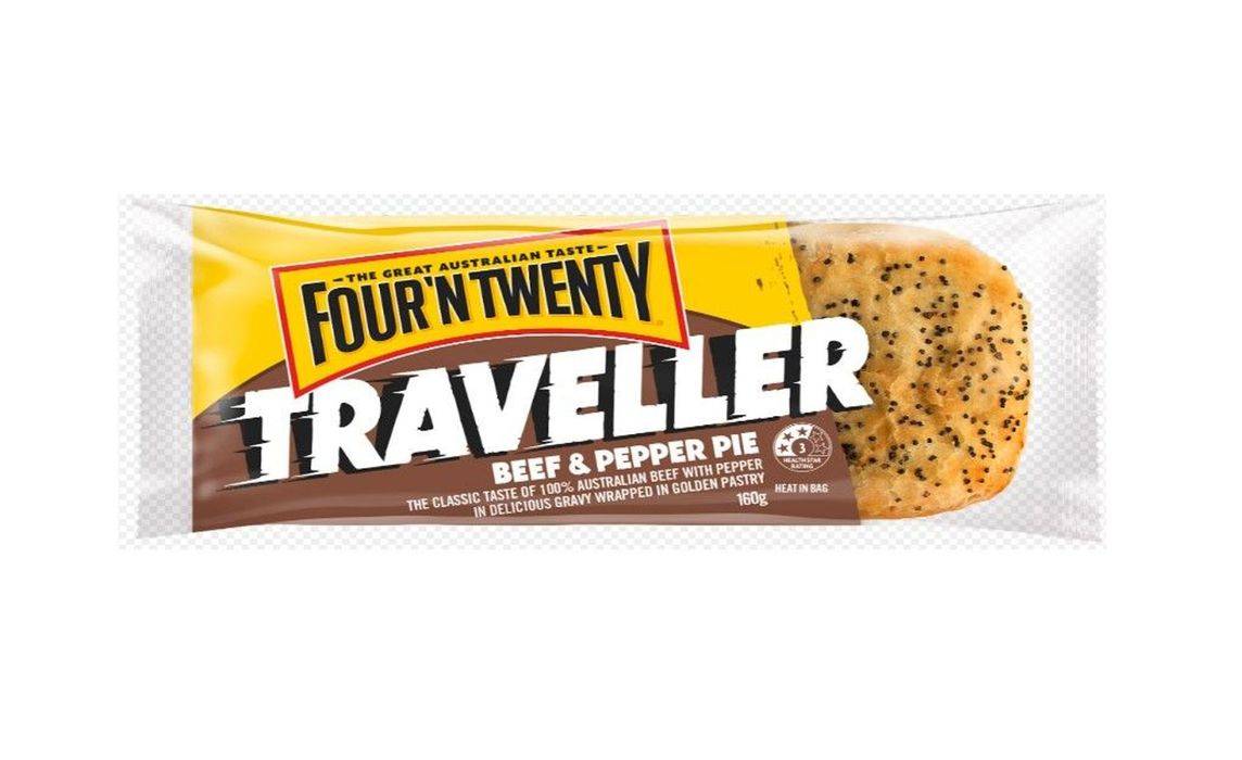 Four'n Twenty Pepper Steak Traveller Pie 160g