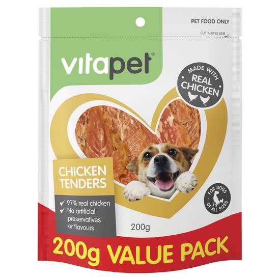 Vitapet Chicken Tenders Dog Treat 200g