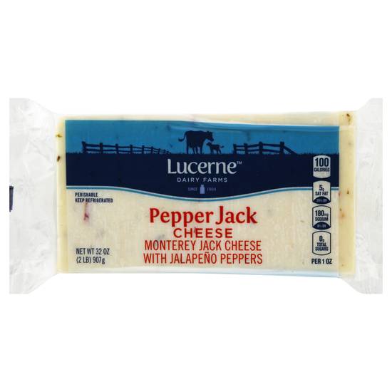 Lucerne Cheese Natural Pepper Jack (32 oz)