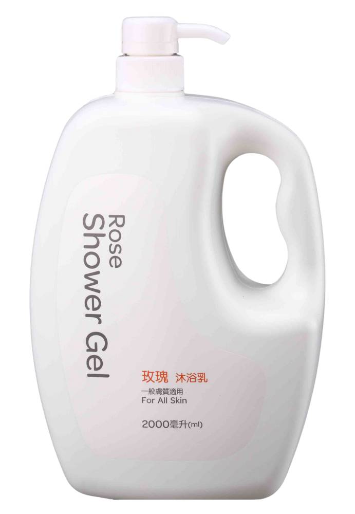 家樂福超值玫瑰沐浴乳 <2000ml毫升 x 1 x 1Bottle瓶>