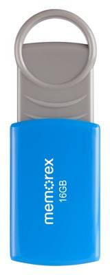 Memorex Usb 2.0 Flash Drive 16 Gb, Blue