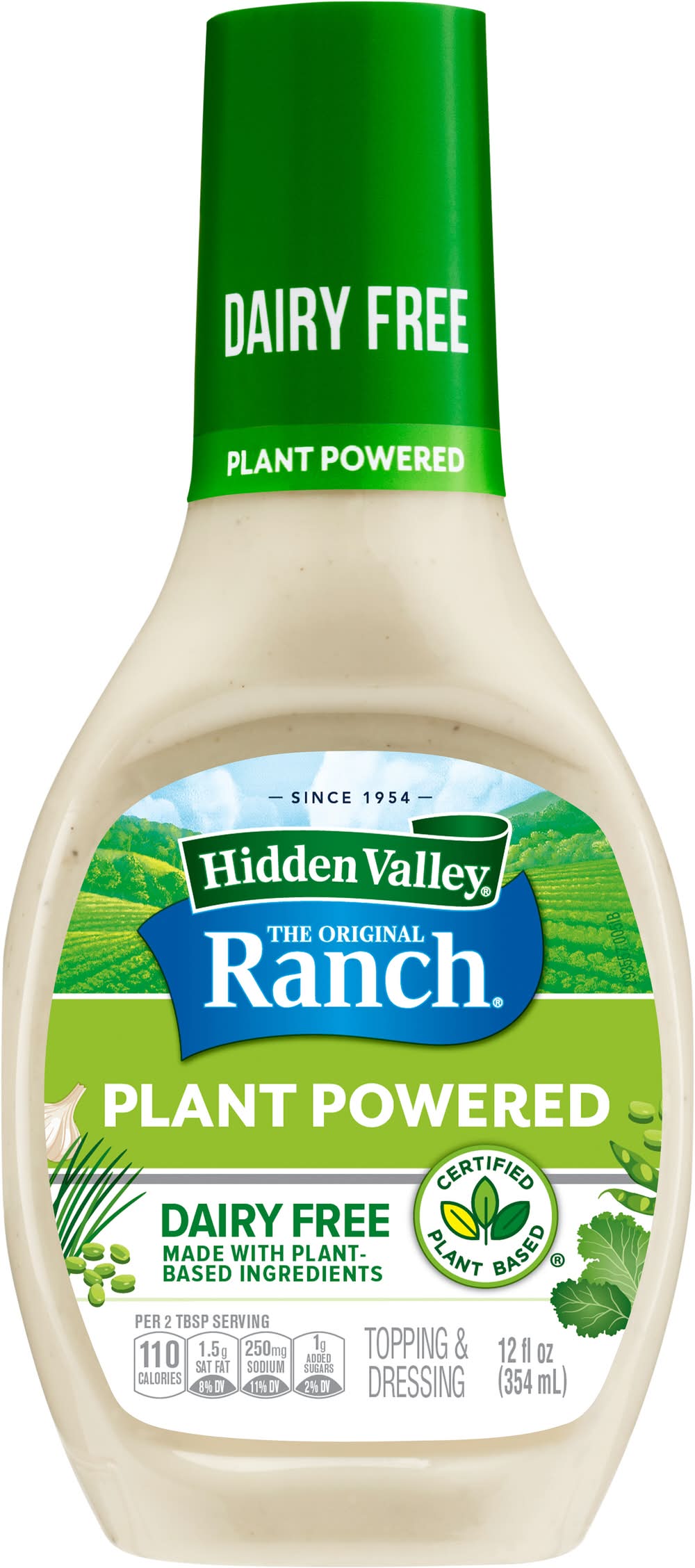 Hidden Valley The Original Ranch Plant Powered Topping & Dressing (12 fl oz)
