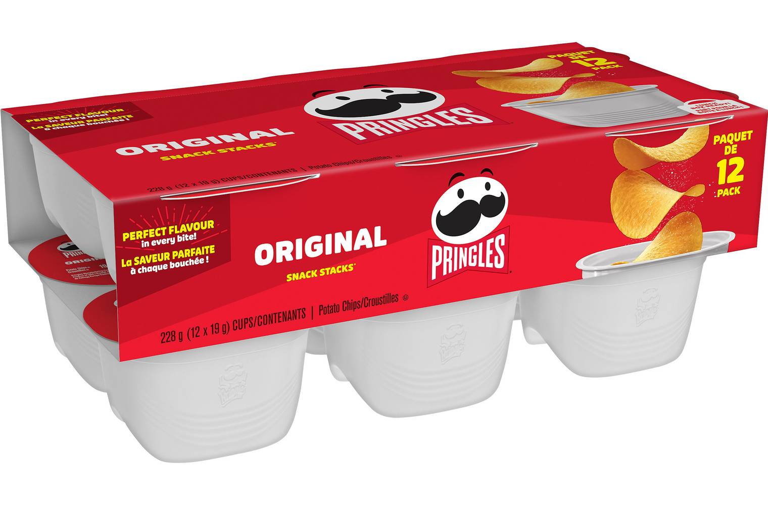 Pringles Original Snack Stacks (228 g, 12 ct)