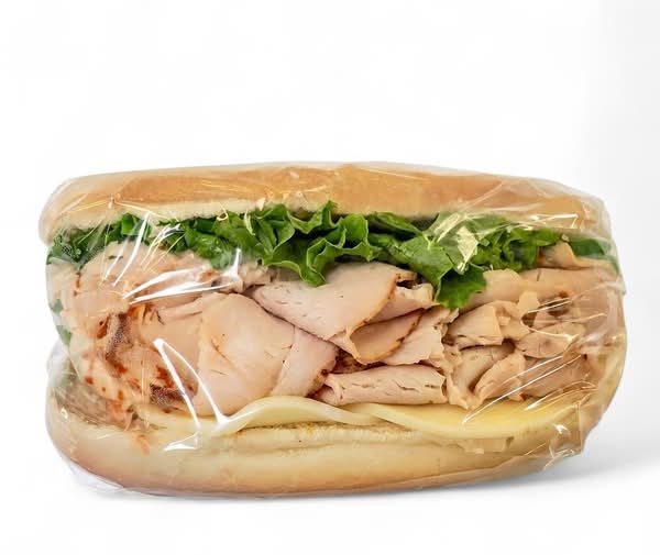 Oven Roasted Turkey Hoagie, Cheese, Lettuce