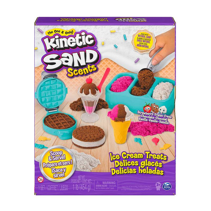 Kinetic Sand delicias heladas