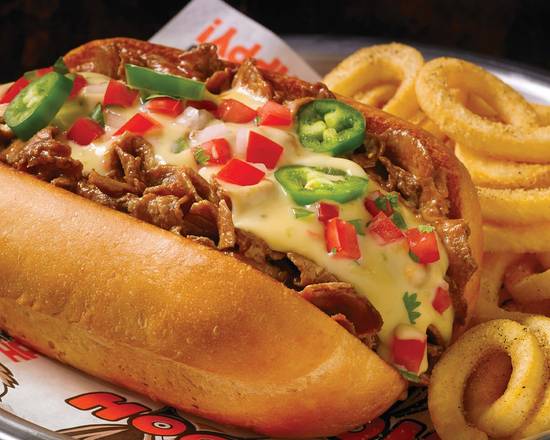 Texas Style Cheesesteak Sandwich