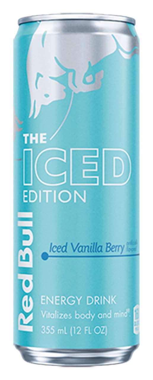 Red Bull Iced Vanilla Berry Berry Energy Drink 12 Oz