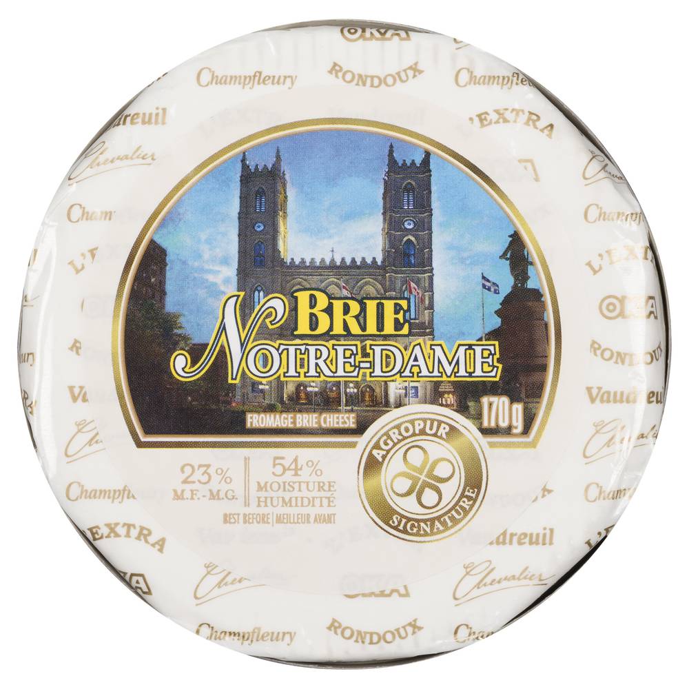 Agropur Signature Notre-Dame Brie Cheese 170 g