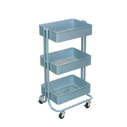 Lexington 3-Tier Rolling Cart By Simply Tidy