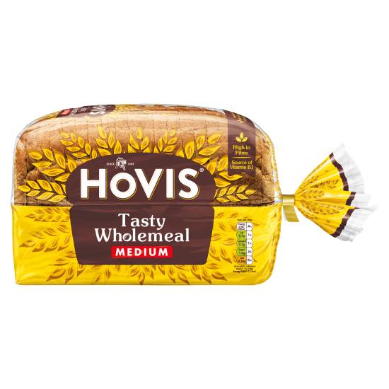 Hovis Tasty Wholemeal Medium Bread (800g)