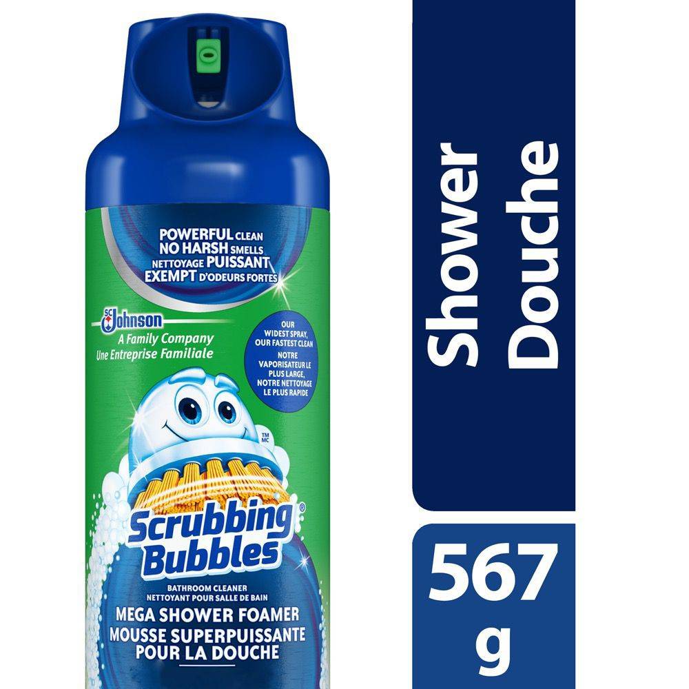 Scrubbing bubbles nettoyant pour douche en mousse (567 g) - shower foamer cleaner & disinfectant (567g)