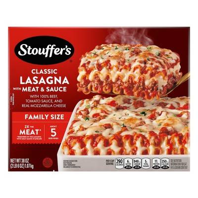 Stouffer's Family Size Frozen Lasagna with Meat & Sauce - 38oz