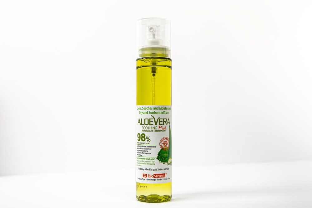 BioMiracle Organic Aloe Vera Soothing Mist Spray (3.9 fl oz)