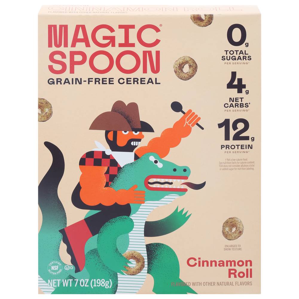 Magic Spoon Grain Free Cereal (cinnamon roll)