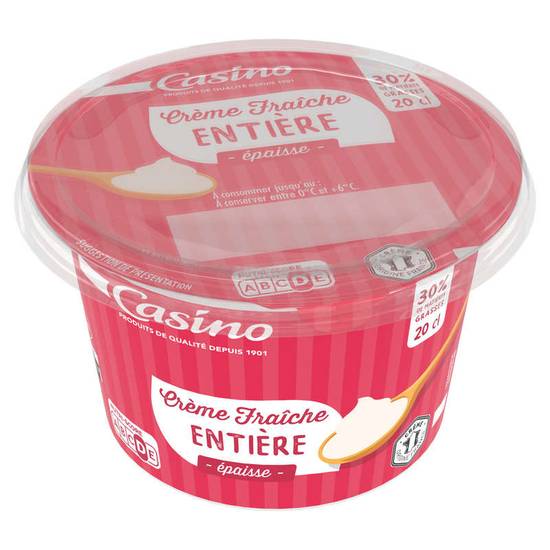 Crème fraîche épaisse 30% m.g.