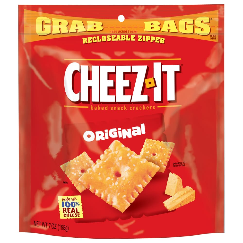 Cheez-It Original Baked Snack Crackers (7 oz)