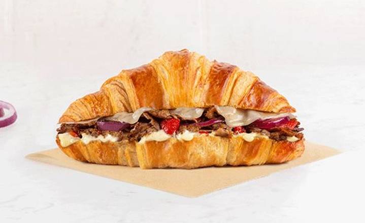 Steak and Cheese Melt Croissant