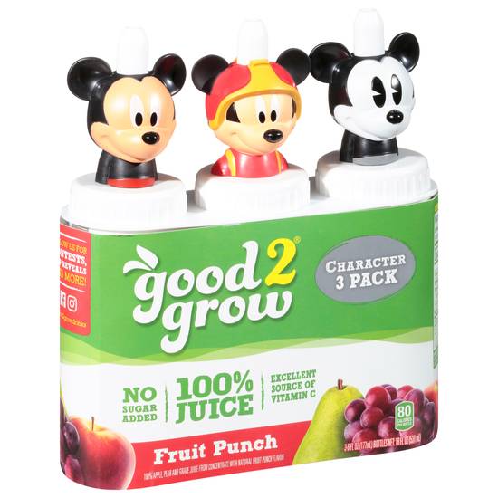 Good2grow Character Fruit Punch 100% Juice (3 ct)