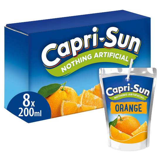 Capri Sun Orange Juice (8 ct,200 ml)