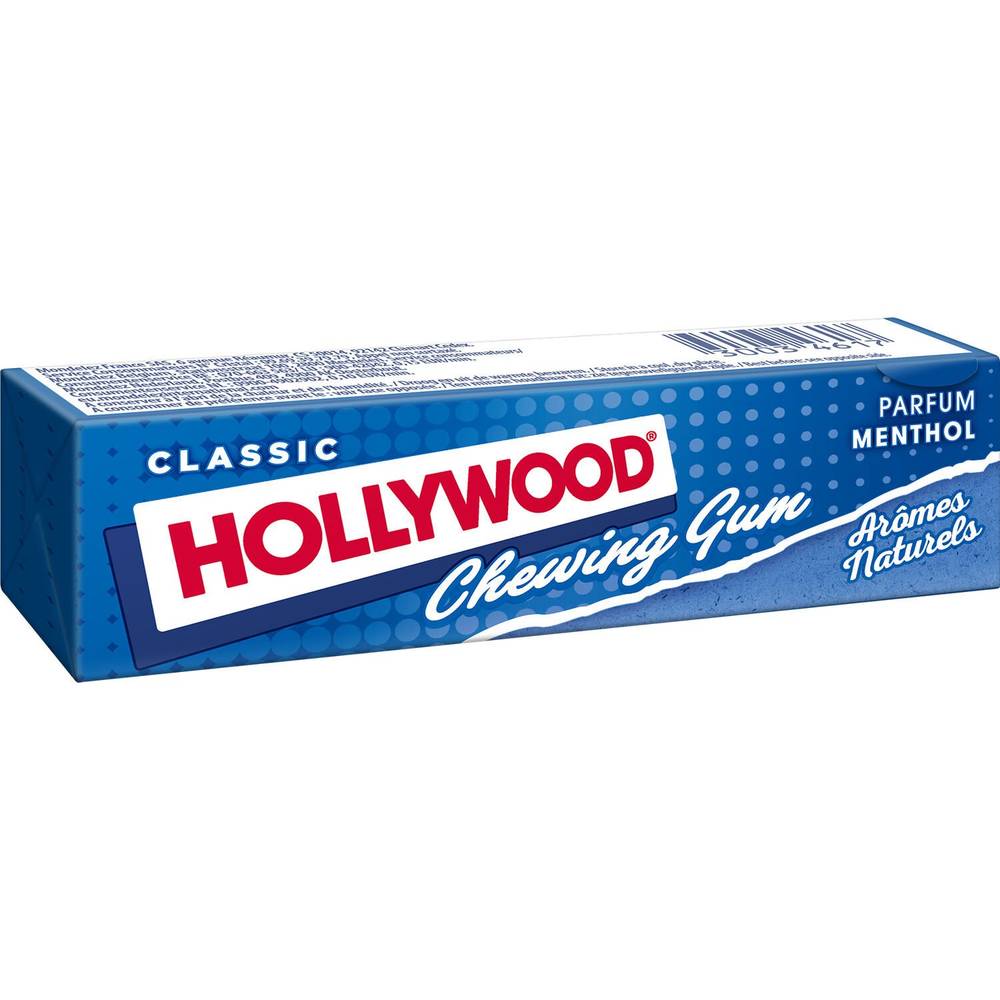 Hollywood - Chewing gum parfum menthol (naturels)