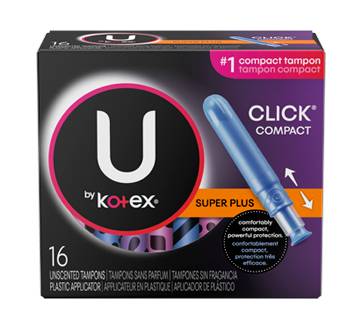 U By Kotex Super Prem Clk Tampon Supr Plus (16 units)