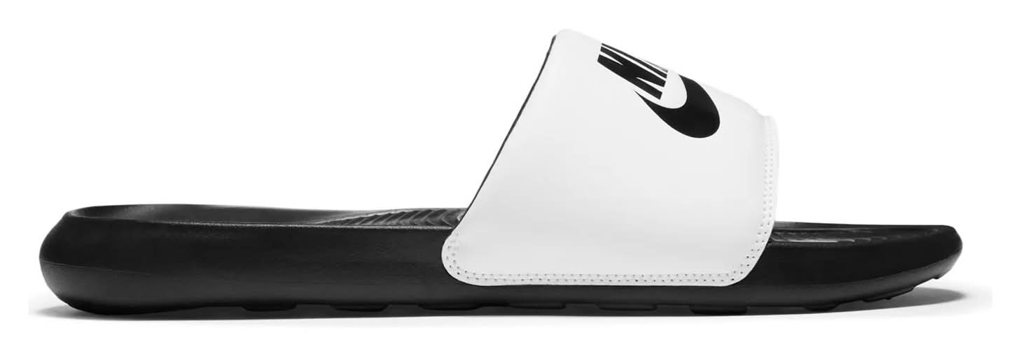 Nike Victori One Slide Sandal - Men's (White/Black Medium - 8)
