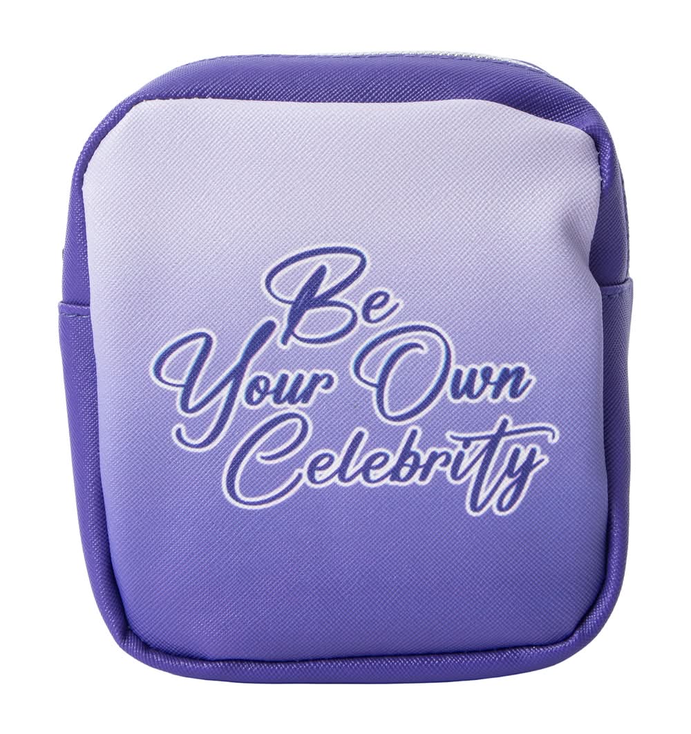 Travel Cosmetic Bag Be Your Own Celebrity