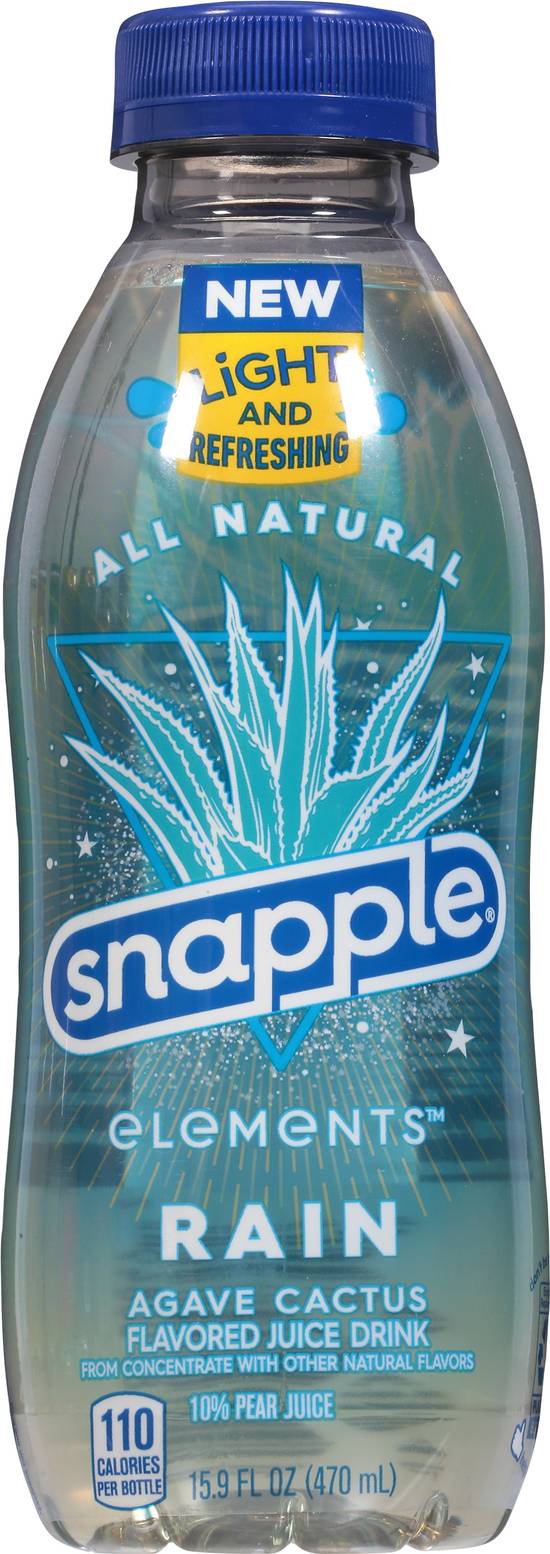 Snapple Elements All Natural Rain Agave Cactus Juice Drink (15.9 fl oz)