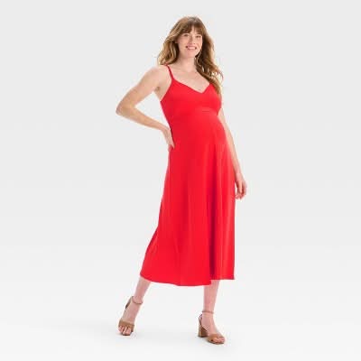 open lace back dress Stylish Sleeveless Faux Leather Dress Red S